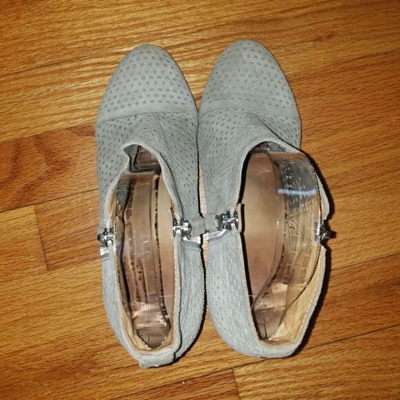 Rag & Bone gray leather booties - Picture 6 of 9